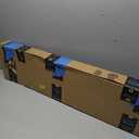 Persilux Cordless Zebra Blinds for Windows Free-Stop Window Blinds (34" W X 64" H, White) Dual Layer Light Control for Day and Night, Light Filtering Sheer Shades for Home, Bedroom, Easy to Install