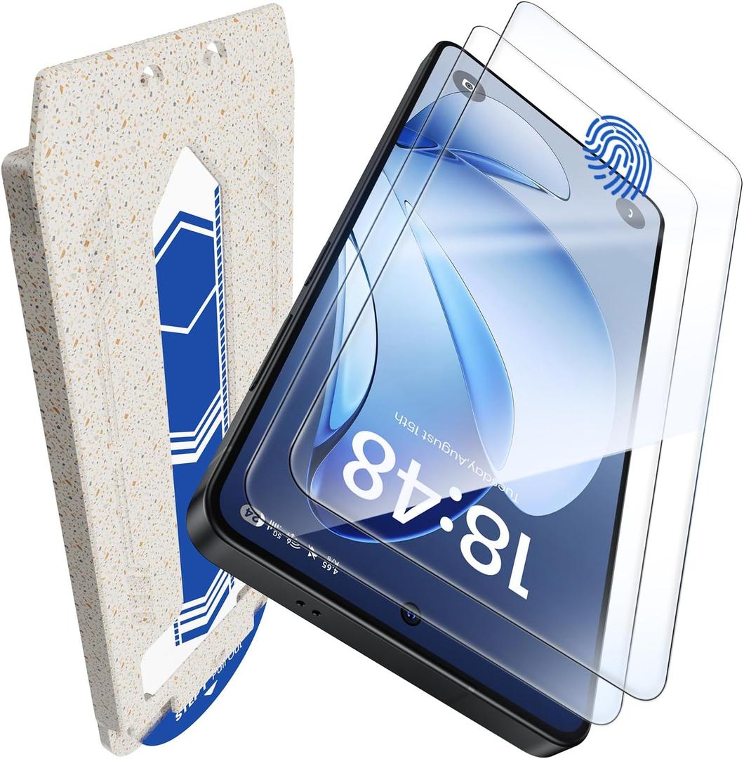Hoerrye for Samsung Galaxy S26 Ultra Screen Protector - Ultra Clear [Fingerprint Unlock] Shatterproof Durable Bubble Free HD Tempered Glass for Galaxy S26 Ultra, 2 Pack