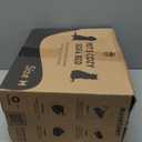 PetJett Calming Dog Bed Medium Size Dog - 30'' Donut Bed, Anti-Slip & Washable Super Soft Fluffy Plush Round Bed, Anti-Anxiety Premium Comfort Pet Bed, Fits Dogs up to 45 lbs - Dark Grey