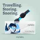 MyHalos Moisture Chamber Glasses for Dry Eyes - Sleep Mask for Dry Eyes - Reusable & Soft - Hydrating Sleeping Mask & Moisture Goggles for Men and Women - Patent Pending