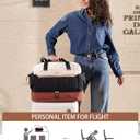 LOVEVOOK Travel Duffel Bag, Weekender Bags for Women, Large Overnight Bags with Shoe Compartment, 38L Carry on Gym Hospital Bag with Wet Pocket, 2 Pcs