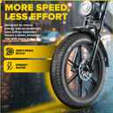 2x ULTRAVERSE 20x3.0 20x4.0 26x4.0 inch - Robust, High-Performance 20inch Fat Tyre for Ebikes and MTB, Dual Compound Road Dominator, Reinforced Casing for Street & Trail Adventures