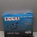 Ally Peaks Pull Up Bar for Doorway | Thickened Steel Max Limit 440 lbs Upper Body Fitness Workout Bar| Multi-Grip Strength for Doorway | Indoor Chin-Up Bar Fitness Trainer for Home Gym Portable |180