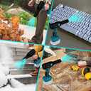 Upgrate Jet Dry Blower for Makita 18V Battery,400G Wind Pressure,High Power 500W,Cordless Compressed Air Duster Replace Compressed Air Can,Jet Fan for Car Dry,Keyboard Computer Cleaning,Air Bed