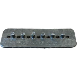 10 x Snapback hat Half Size/Extender Black