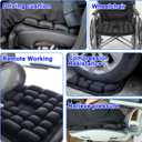 Sondor Travel Cushion,Portable & Adjustable Airplane seat Cushion for Long Flights,Inflatable Cushion for Wheelchair, Travel,Driving