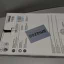 KOHLER 20110-0 Brevia, Slow Close Toilet Seat, Elongated Toilet Seat, Grip-Tight Bumpers Quick-Attach Hardware, White