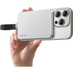 ORICO BookDrive P10Plus 1TB Portable SSD for Labtop & USB-C Smartphone - MagSafe Compatible External Solid State Drive with 100W PD Charging, 1000MB/s Speed, (Includes 2 MagSafe Rings) ORICO BookDrive P10Plus 1TB Portable SSD for Labtop & USB-C Smartphone - MagSafe Compatible External Solid State Drive with 100W PD Charging, 1000MB/s Speed, (Includes 2 MagSafe Rings)