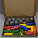 Bmag 38 PCS Magnetic Balls and Rods Set, Magnet Building Sticks Set, Building Blocks Tiles, STEM Stacking Toys for Kids,Juniors,Toddlers