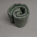 Kevin Textile Set of 2 Sage Green Pillow Covers Spring 24 x 24 Inch Farmhouse Boho Decorative Throw Pillow Covers Linen Cushion Covers for Sofa Couch Décor