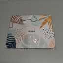 Mouse Pad, Square Mouse Pad, Cute Mouse Mat Waterproof Non-Slip Rubber Base Mouse Pads for Office Laptop, Abstract Leaves (05 Tropical Leaves)