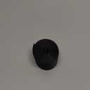 YOGHAVRS Nylon Webbing 1 inch 1.5 inch Nylon Strap Webbing Straps, 3.3 10 25 50 Yards Webbing Strapping for Bags/Lawn Chair/Climbing Outdoors Crafting DIY Gear Repair (Black)