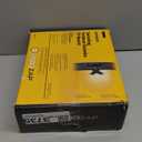 ZeboZap ZZTVS2022 DIY NO Drill Swivel Gazebo TV Mount | Patio | Pergola | Square Post | Holds 33lbs | Fits 23"-50" TVs | Weatherproof | Black