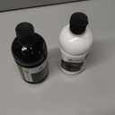 Artecho White and Black Acrylic Paint Large Bottle 500ml / 17oz, Craft Paint for Canvas, Rocks, Wood, Fabric, Ceramic, Non Toxic