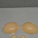 NONIO Adhesive Bra Strapless Sticky Invisible Push up Reusable Silicone The Best Off Backless Viscous for Women (Nude), C