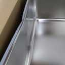 Stainless Steel Cat Litter Box,Jumbo XL Extra Large Mental Cat Litter Pan with High Sides Lid,Low Entry for Indoor Big Cats,Non Sticky,Easy to Clean,Anti-Urine Leakage