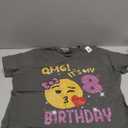 OMG It's My 8th Birthday Girl Cute 8 Yrs Old Birthday Party T-Shirt, S