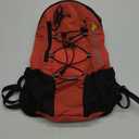 Lightweight Hydration Backpack, Running Backpack with 2L Water Bladder, Hydro Water Daypack for Cycling Hiking Rave for Men Women (Orange)