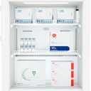 KoolMore 4.5 cu ft Countertop Medical Pharmacy Refrigerator with Emergency Backup Battery for Temperature Display and Alarm in White, UL Listed (KM-PHR-45C)