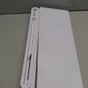 DOLLAR BOSS Glass Desk Whiteboard Small Dry Erase Board Desktop White Board with Storage Drawer Computer Keyboard Stand Desk Organizer Office Accessories Back to School Supplies with 4 Markers, White