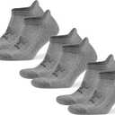 Balega Hidden Comfort Performance No Show Athletic Running Socks for Men and Women (Gray, L)