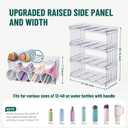 Stanley Large Tumbler Organizer - Stackable Water Bottle Storage for 8 Cups, Fits 20/30/40 oz, Kitchen and Fridge Organizer