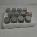 TANGLONG Mason Jar Cups, Mason Jars With Handle And Lids, Drinking Glasses Cups, Glass Mugs with Handles 16 oz 12 Pack