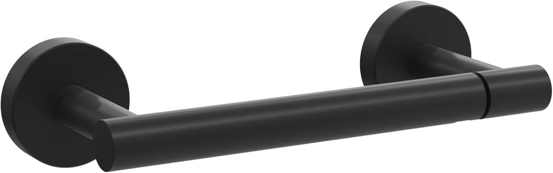 BVL Toilet Paper Holder Matte Black Wall Mount Stainless Steel 304 Large Mega Roll BVL Toilet Paper Holder Matte Black Wall Mount Stainless Steel 304 Large Mega Roll