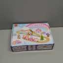 Lehoo Castle Wooden Train Set, Unicorn Train Set for Toddlers 2-4, Wooden Train Track Toddler Girl Toys Pink Train Fantasy Toys for 3 4 5 6 Year Old Girl