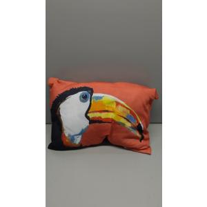 Creative Products Bright Jungle Toucan on Teal 14x20 Indoor / Outdoor Pillow
