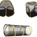 A Beautiful Three-in-one Portable Outdoor Fence, an Artificial Pet Cage, Suitable for Small Pet Cats and Dogs