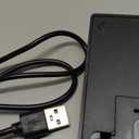 LED Light Base Rectangle Display Stand, 3D Crystal Light Base with 7 Color and USB Cable, Multicolor Lighted Rectangle Stand for Crystal Glass Ball/Art Display/Holiday Party Decoration(Black) (Black)