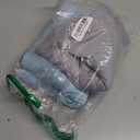 EasyFi Rayon Made From Bamboo Sleep Sack 12-24 Months 1.0 Tog Ultra Soft Toddler Sleep Sack 1t-2t with Feet 2-Way Zipper Unisex Baby Sleeping Bag with Legs Baby Wearable Blanket (2 Pack) - Blue & Gray