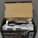 Mueller Multistick 800W 5-in-1 Immersion Blender Handheld, 12 Speed Hand Mixer - Turbo Boost, Heaviest Duty Copper Motor, Titanium Blades Blenders for Kitchen, Milk Frother Wand, Whisk, White