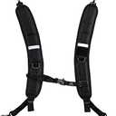 Bassdash Backpack Straps Replacement Adjustable Padded Shoulder Straps for Backpack Dry Bag Black