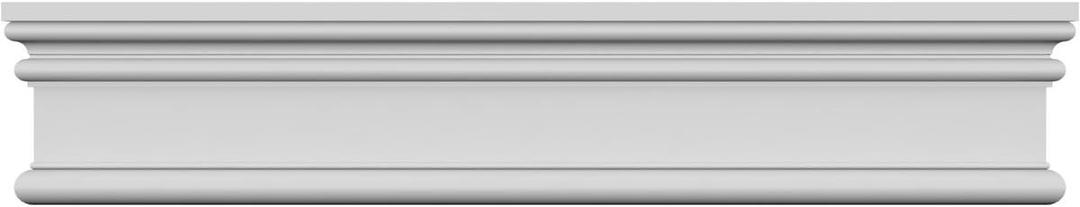 Endurathane Bedford Crosshead, 38" Bottom Width x 39 1/8" Top Width x 3 1/2"H x 7/8"P, Factory Primed