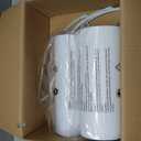 Pure-White Drum Lamp Shades Set of 2 Large Lampshade 16``Top x 16``Bottom x 12``High(Spider) Modern Lamp Shade for Table and Bedside Lamp - Lampshade Replacement