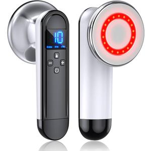 COMEBY Body Sculpting Machine - Professional Cordless Cellulite Massager - Suitable for Belly, Neck, Leg, Hip, Arm（Black）
