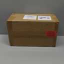 BAG BOX 100 Pack 8.25x4.3x10.6 Inch White Gift Bags with Handles,Bulk Kraft Paper Bags for Shopping, Retail, Merchandise, Wedding, Party Favors, Paper Grocery Sacks