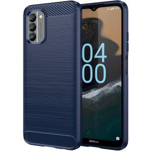 Case for Nokia G400 Case, Ultra Slim Phone Cover with Shock-Absorption TPU Rubber Protective Cases for Nokia G400 Navy Blue