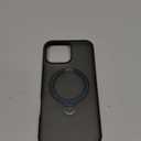 TORRAS Q3 Silicone 360 Spin for iPhone Air Case with Stand, Fit for MagSafe, Magnetic Ring Kickstand with Camera Control, Liquid Silicone Rubber Soft Phone Case for iPhone 17 Air 6.5'', Deep Blue