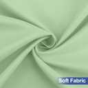 homing Round Elastic Fitted Tablecloth, Water-Resistant Fabric Tablecloths for 36"-44" Tables, Washable Polyester Table Cover for Picnic, Caming, Dinner, Indoor & Outdoor, Green