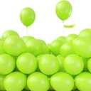 PartyWoo Lime Green Balloons 50 pcs 5 Inch Small Mini Neon Yellowish Light Green Latex Balloons for Graduation Halloween Safari Summer Weddings Baby Showers Birthday Party Decorations Green-Y6