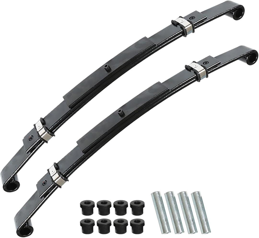labwork 2 Set Golf Cart Heavy Duty Rear Leaf Springs Replacement for EZGO TXT 1996-2013 Golf Cart