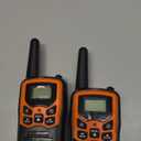 Walkie Talkies, MOICO Long Range Walkie Talkies for Adults with 22 FRS Channels, Family Walkie Talkie with LED Flashlight VOX LCD Display for Hiking Camping Trip (Orange 2 Pack)