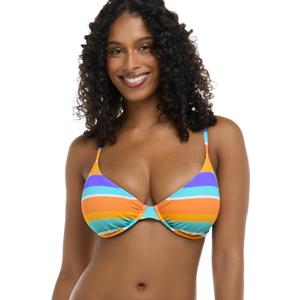 Body Glove Women's Solo Underwire DD Cup Bikini Top Swimsuit with Adjustable 2-Way Back Detail (Harmony Colorblock)