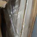 3 Pack Serving Tray with Handles, Stackable Reusable Trays for Serving Food, Plastic Serving Platters for Party, Charcuterie, Fruit, Appetizer, Cream Gold