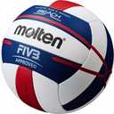 Molten FIVB Approved Elite Beach Volleyball Red/White/Blue