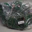 Christmas Garland with Lights, Pre-lit 9ft Christmas Decorations with 50 Warm White LED Lights, Berries, Balls, and Red Flower for Door, Stairs, Railing, Indoor, Outdoor, Battery Operated