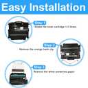 LCL Remanufactured T650A11A T650A21A Toner Cartridge Replacement for Lexmark T650 T652 T654 T650n T650dn T650dtn T654dtn T656dne TS654dn TS656dne T652n T652dn T652dtn T654n T654dn Printers (Black)